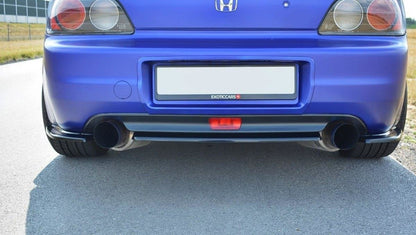 Mittlerer Diffusor Heck Ansatz für HONDA S2000 schwarz matt