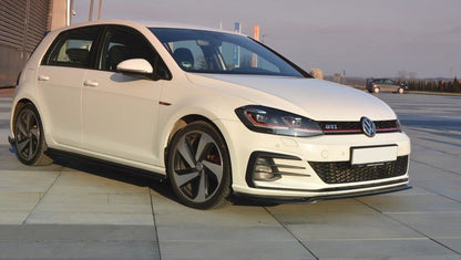 Front Ansatz V.2 für VW GOLF 7 GTI FACELIFT schwarz matt