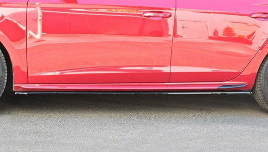 Seitenschweller Ansatz für v.1 Seat Leon Mk3 Cupra/ FR Facelift Carbon Look