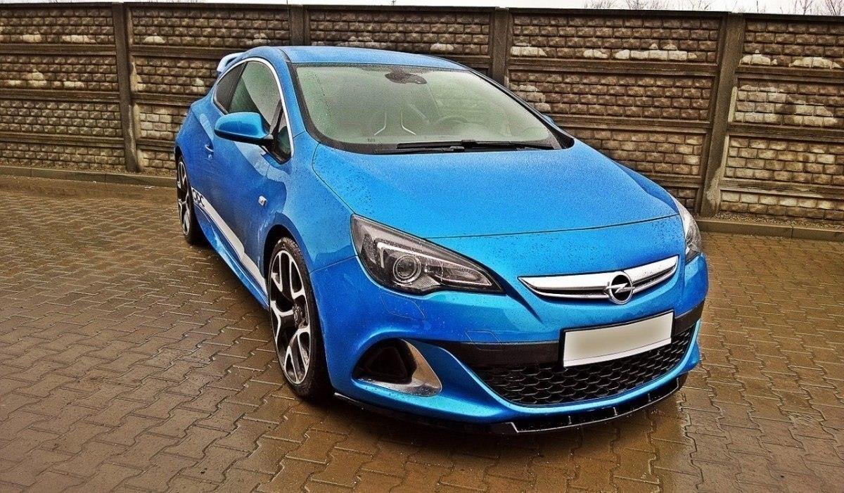 Front Ansatz für OPEL ASTRA J OPC / VXR NÜRBURG schwarz matt