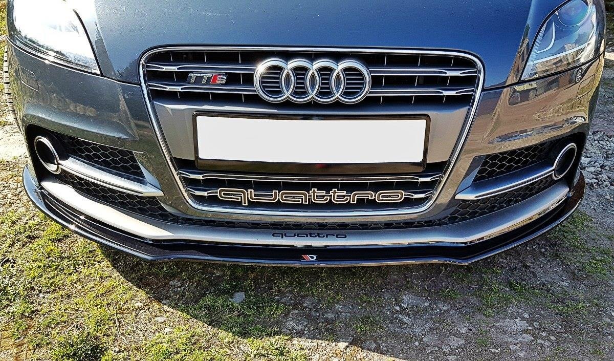 Front Ansatz für Audi TT S 8J schwarz matt
