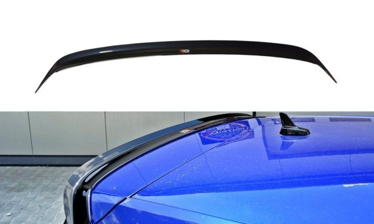 Spoiler CAP V.1 für Volkswagen Golf 7 / 7 Facelift R / R-Line / GTI  Carbon Look