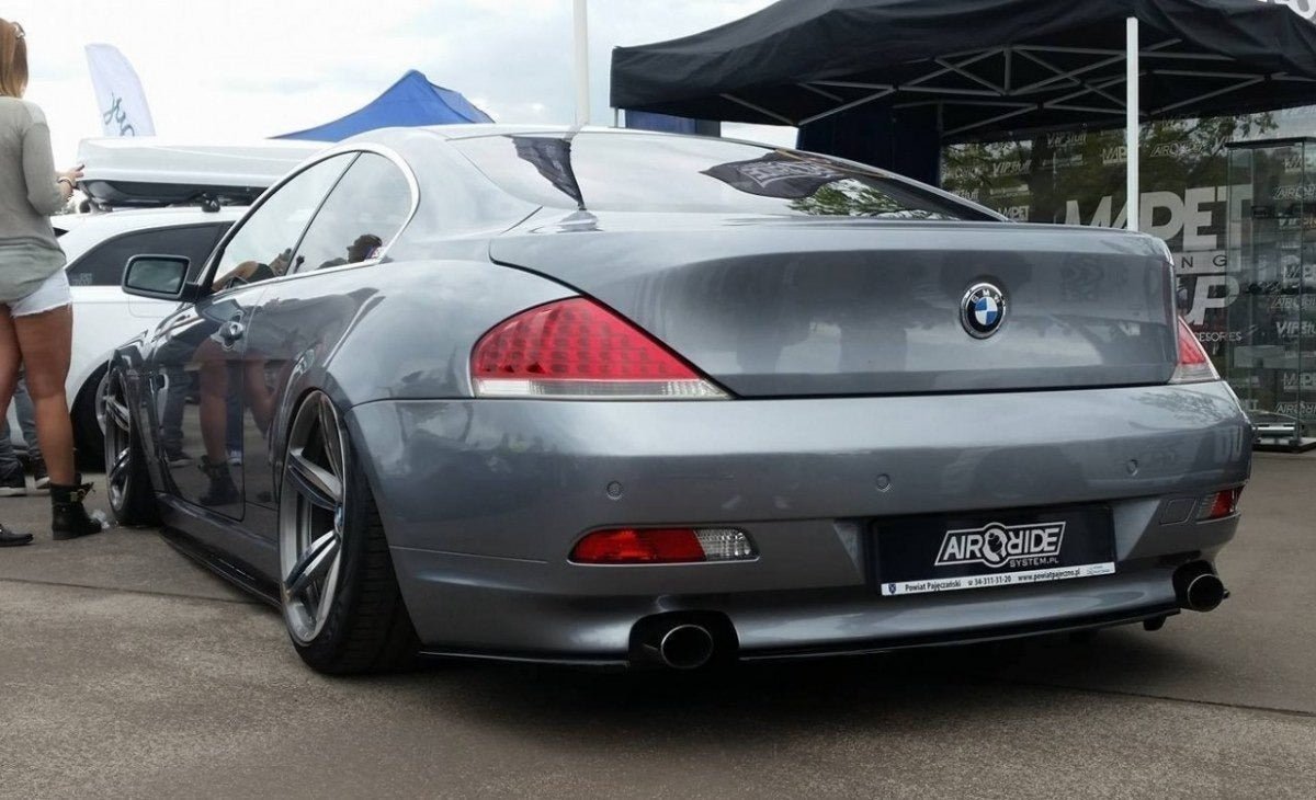 Splitter hinten Środkowy BMW 6er E63 / E64 vor Facelift Carbon Look