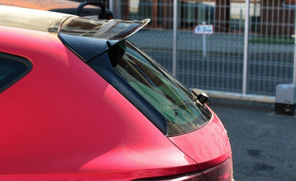 Spoiler CAP für Seat Leon Mk3 Cupra Facelift Carbon Look