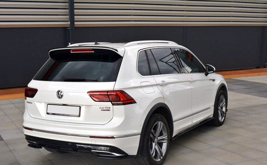 Spoiler CAP für Vw Tiguan Mk2 R-Line Carbon Look
