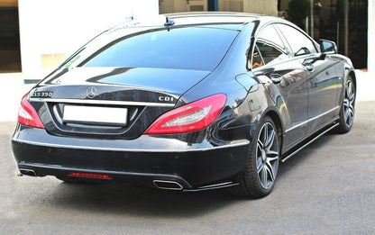 Seitenschweller Ansatz für Mercedes CLS C218 Carbon Look