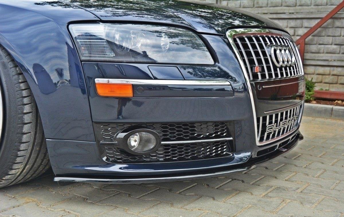Front Ansatz für VW AUDI S8 D3 schwarz matt