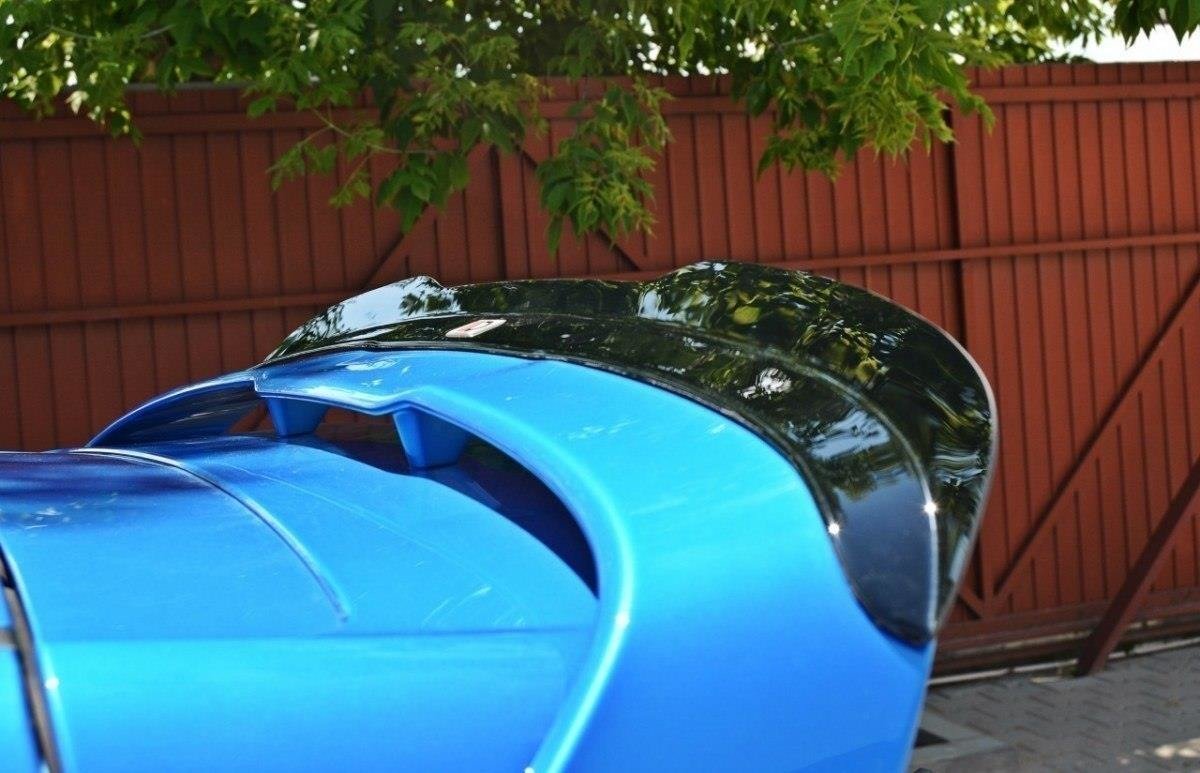 Spoiler CAP für OPEL ASTRA J OPC / VXR schwarz Hochglanz
