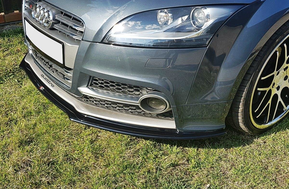 Front Ansatz für Audi TT S 8J schwarz matt