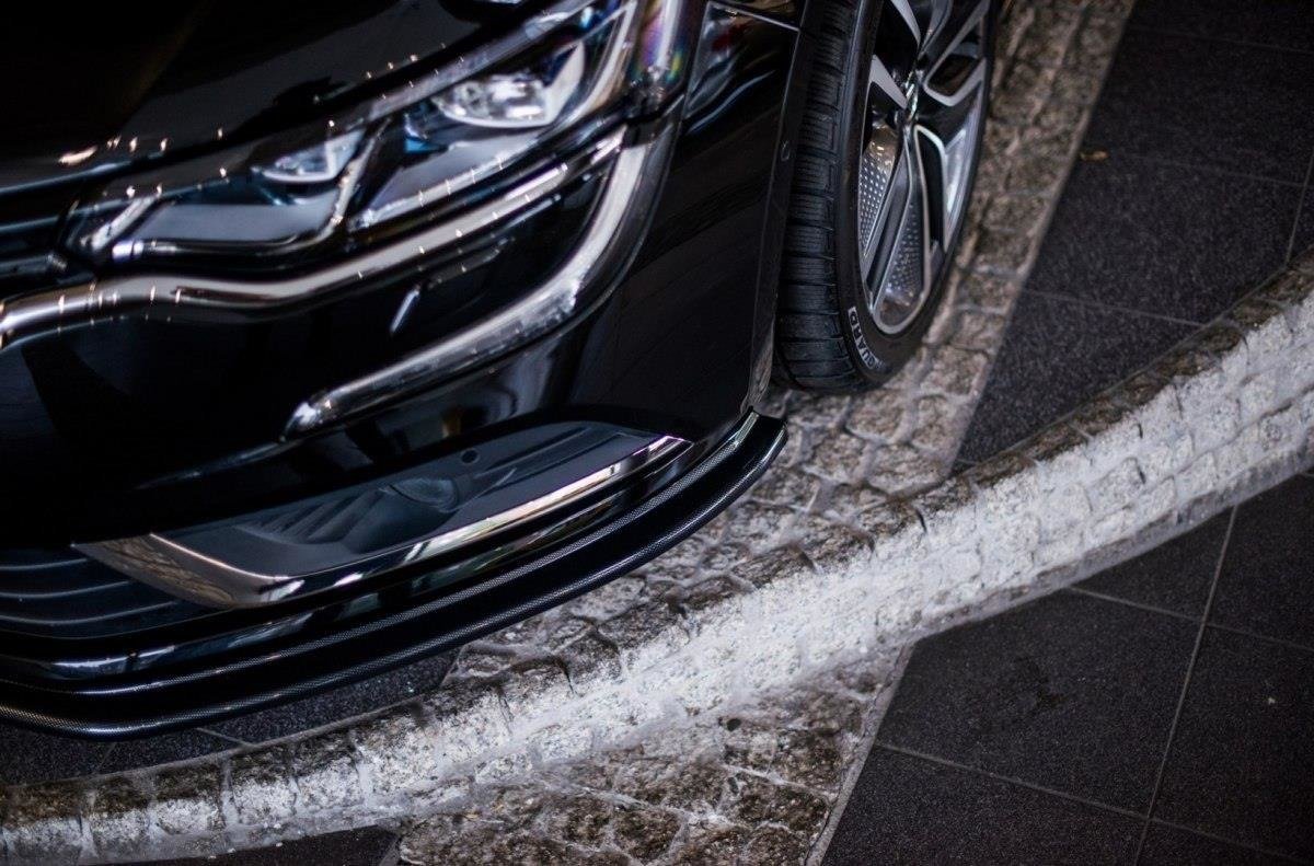 Front Ansatz für RENAULT TALISMAN V.1 schwarz Hochglanz
