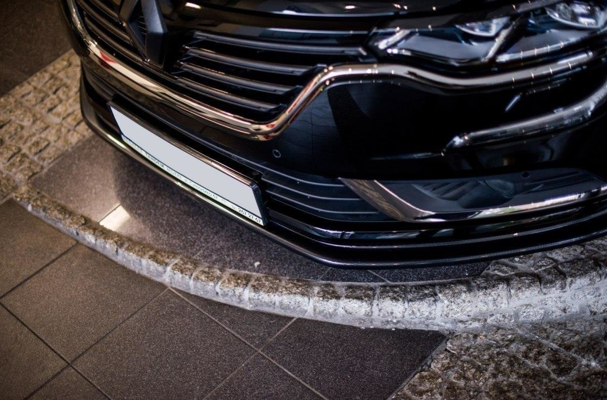 Front Ansatz für RENAULT TALISMAN V.1 schwarz Hochglanz