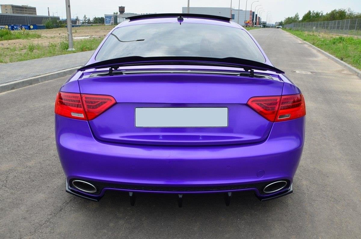 Spoiler CAP für Audi RS5 Mk1 8T Facelift Carbon Look