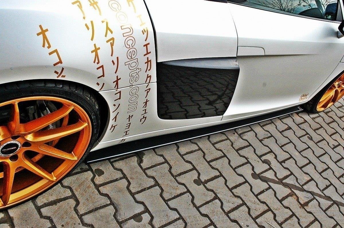 Seitenschweller Ansatz für Audi R8 Mk.1 Carbon Look