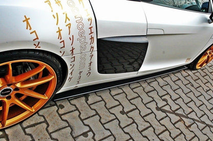 Seitenschweller Ansatz für Audi R8 Mk.1 Carbon Look