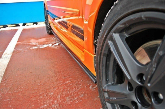 Seitenschweller Ansatz für Ford Focus ST Mk2 Carbon Look