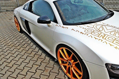 Seitenschweller Ansatz für Audi R8 Mk.1 Carbon Look