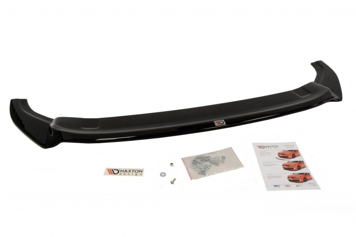 Front Ansatz V.2 für VW Golf 7 R / R-Line schwarz Hochglanz