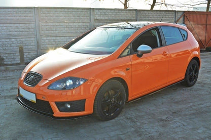 Front Ansatz V.2 für SEAT LEON MK2 CUPRA / FR Facelift Carbon Look