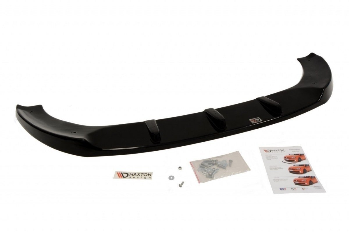 Front Ansatz für FIAT PUNTO STANDARD FACELIFT, PREFACE schwarz matt