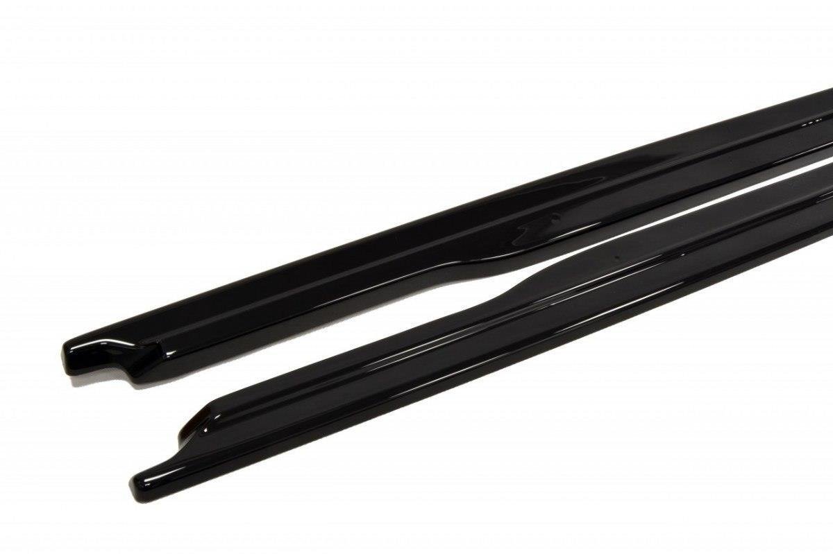 Seitenschweller Ansatz für VW PASSAT B5 schwarz matt