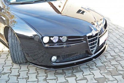 Front Ansatz für v.2 ALFA ROMEO 159 schwarz Hochglanz