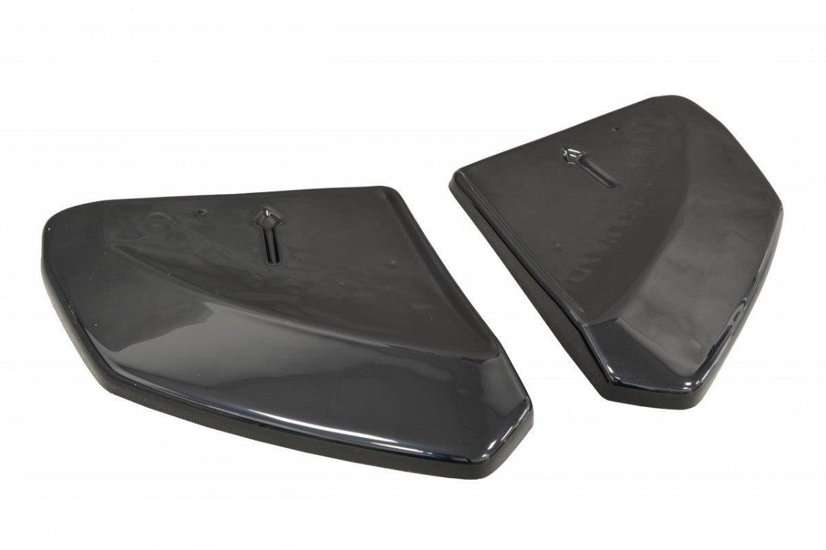Heck Ansatz Flaps Diffusor für Audi R8 Mk.2 schwarz matt