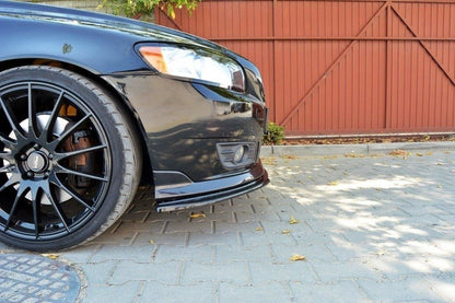 Front Ansatz für v.1 VOLVO V50F R-DESIGN schwarz Hochglanz
