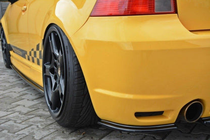 Seitenschweller Ansatz für VW GOLF 4 R32 schwarz Hochglanz