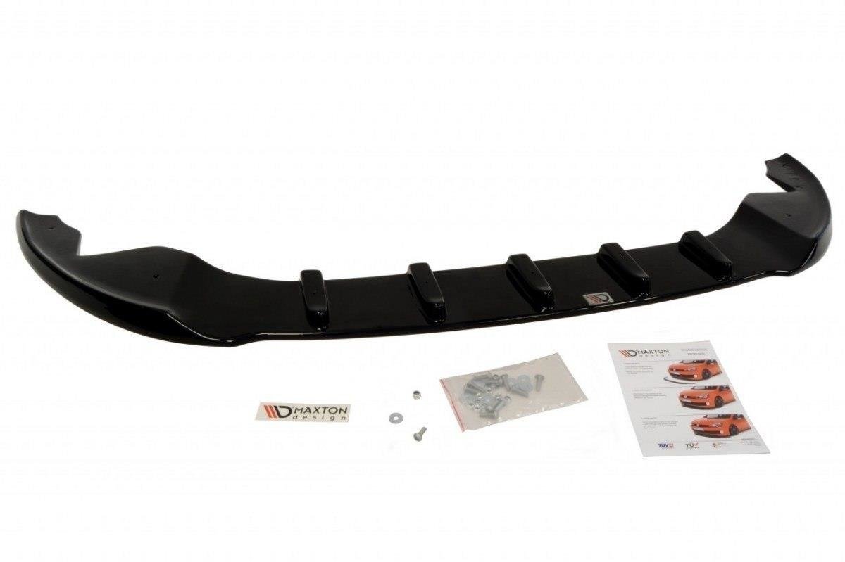Front Ansatz für NISSAN QASHQAI Facelift schwarz Hochglanz