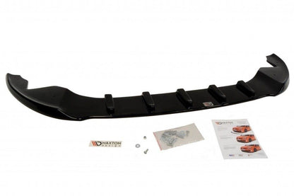 Front Ansatz für NISSAN QASHQAI Facelift schwarz Hochglanz