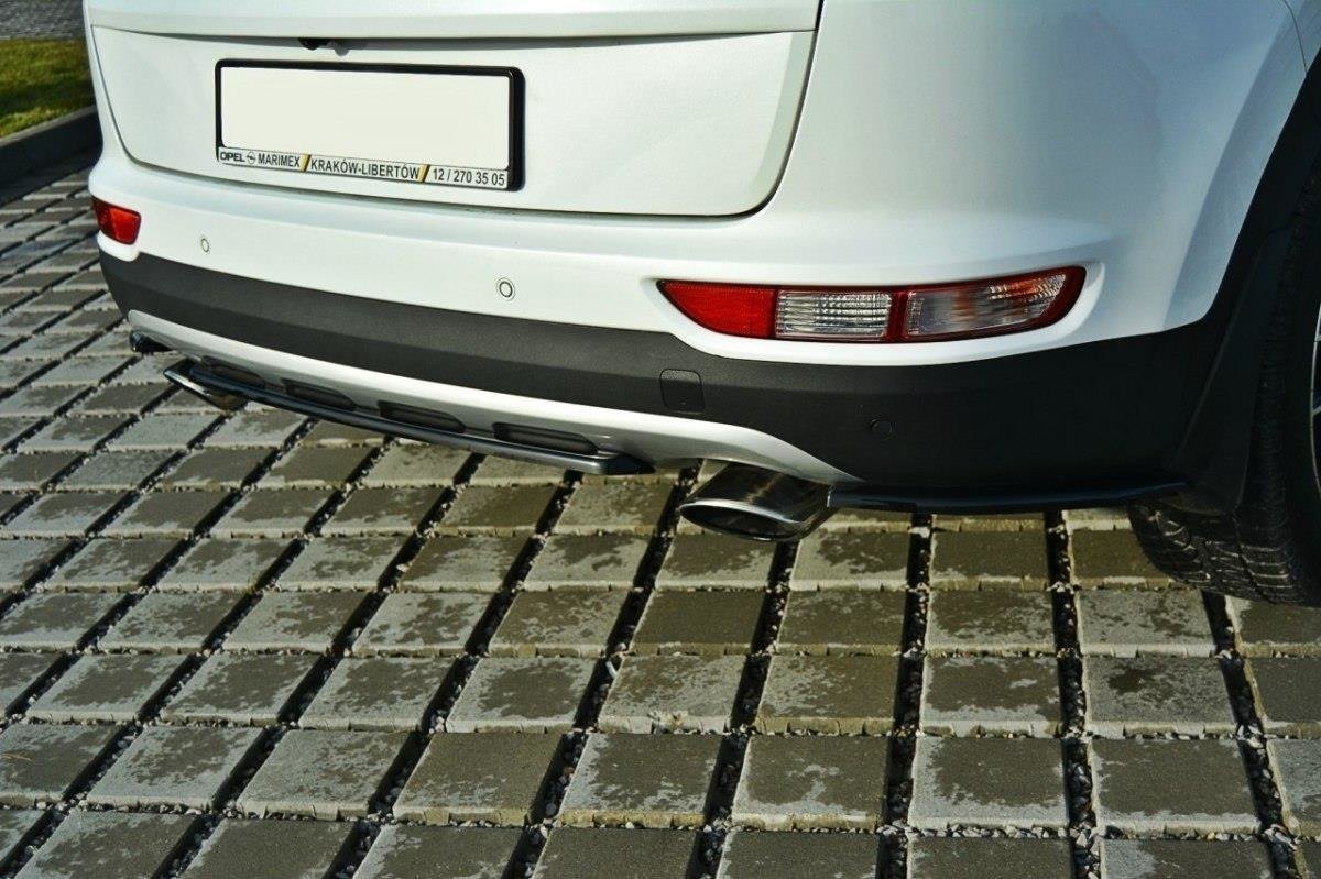 Heck Ansatz Flaps Diffusor für KIA SPORTAGE mk4 GT-Line Carbon Look
