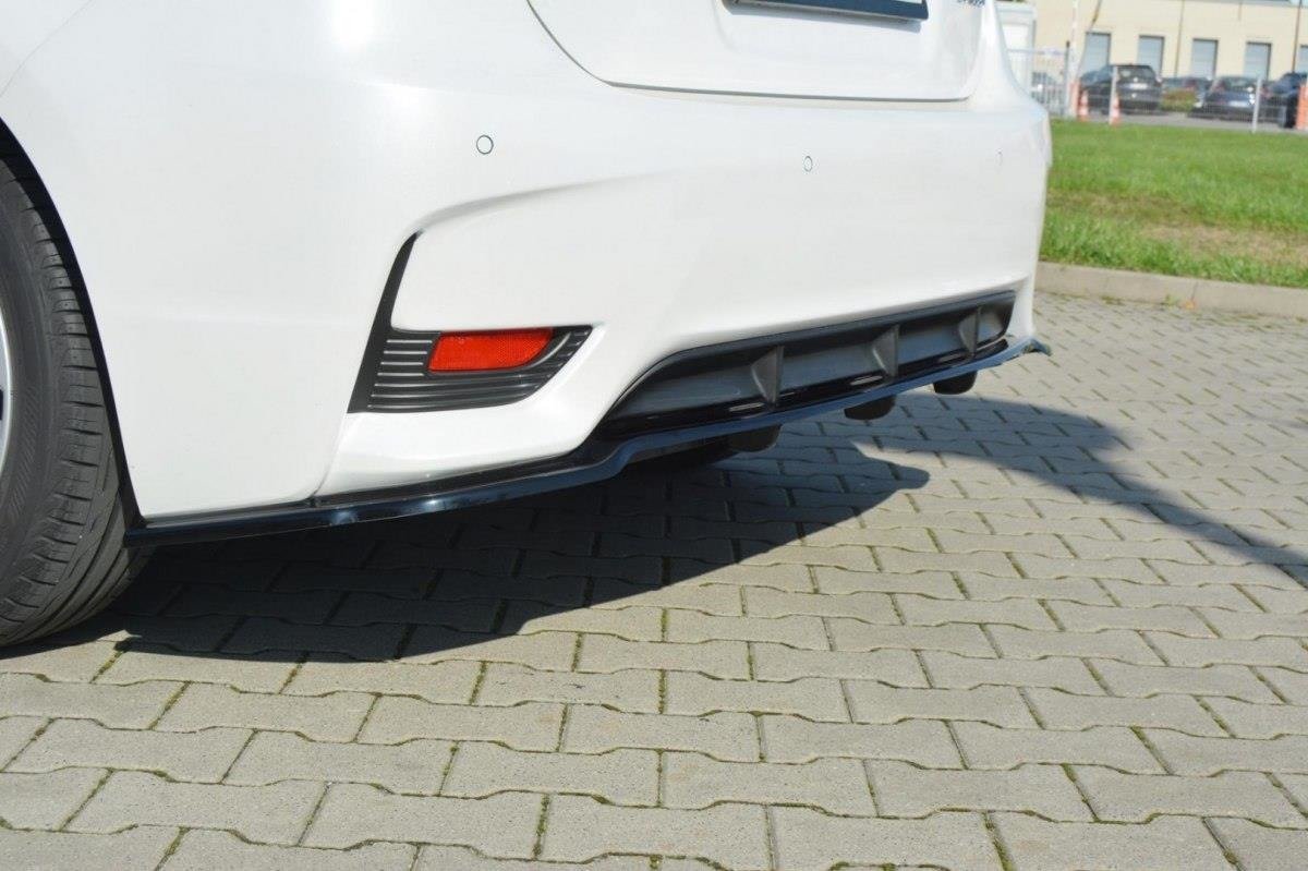 Mittlerer Diffusor Heck Ansatz für Lexus CT Mk1 Facelift DTM LOOK schwarz matt