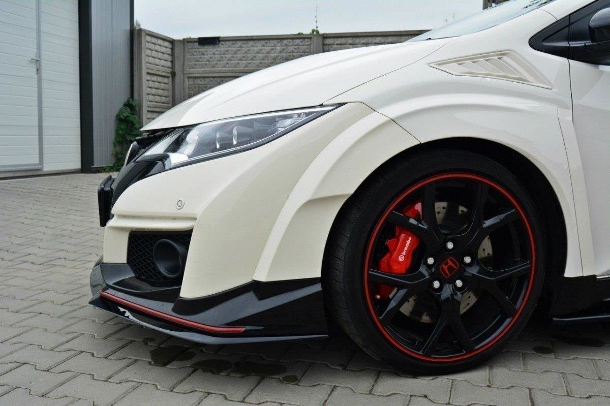 Front Ansatz für v.2 HONDA CIVIC IX TYPE R Carbon Look