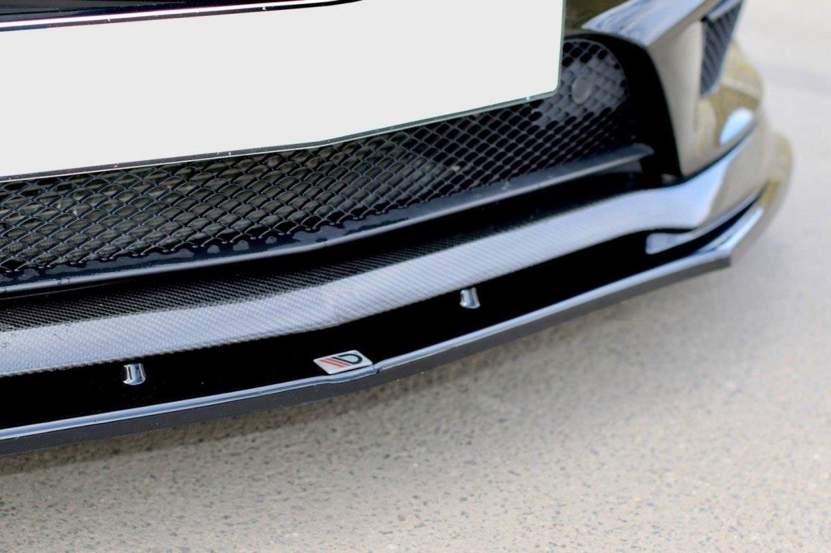 Front Ansatz für v.2 MERCEDES CLA 45 AMG C117 (vor Facelift) schwarz matt