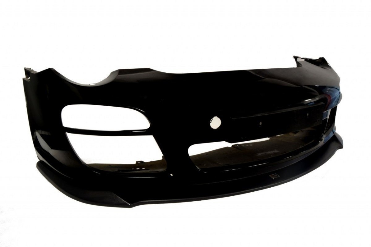 Front Ansatz für PORSCHE 911 Carrera 997.2 Facelift schwarz matt