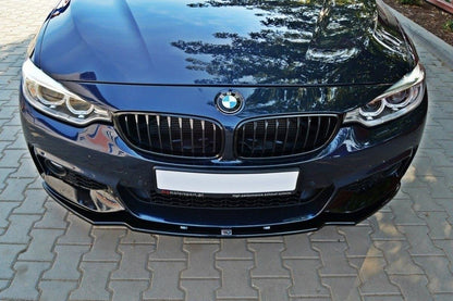 Front Ansatz für v.1 BMW 4er F32 M Paket Carbon Look
