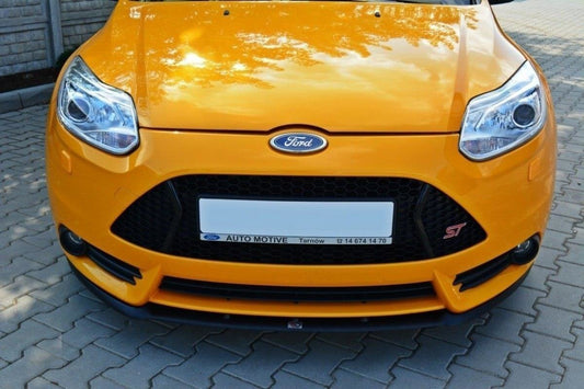 Front Ansatz für Ford Focus ST Mk3 (Cupra) schwarz matt