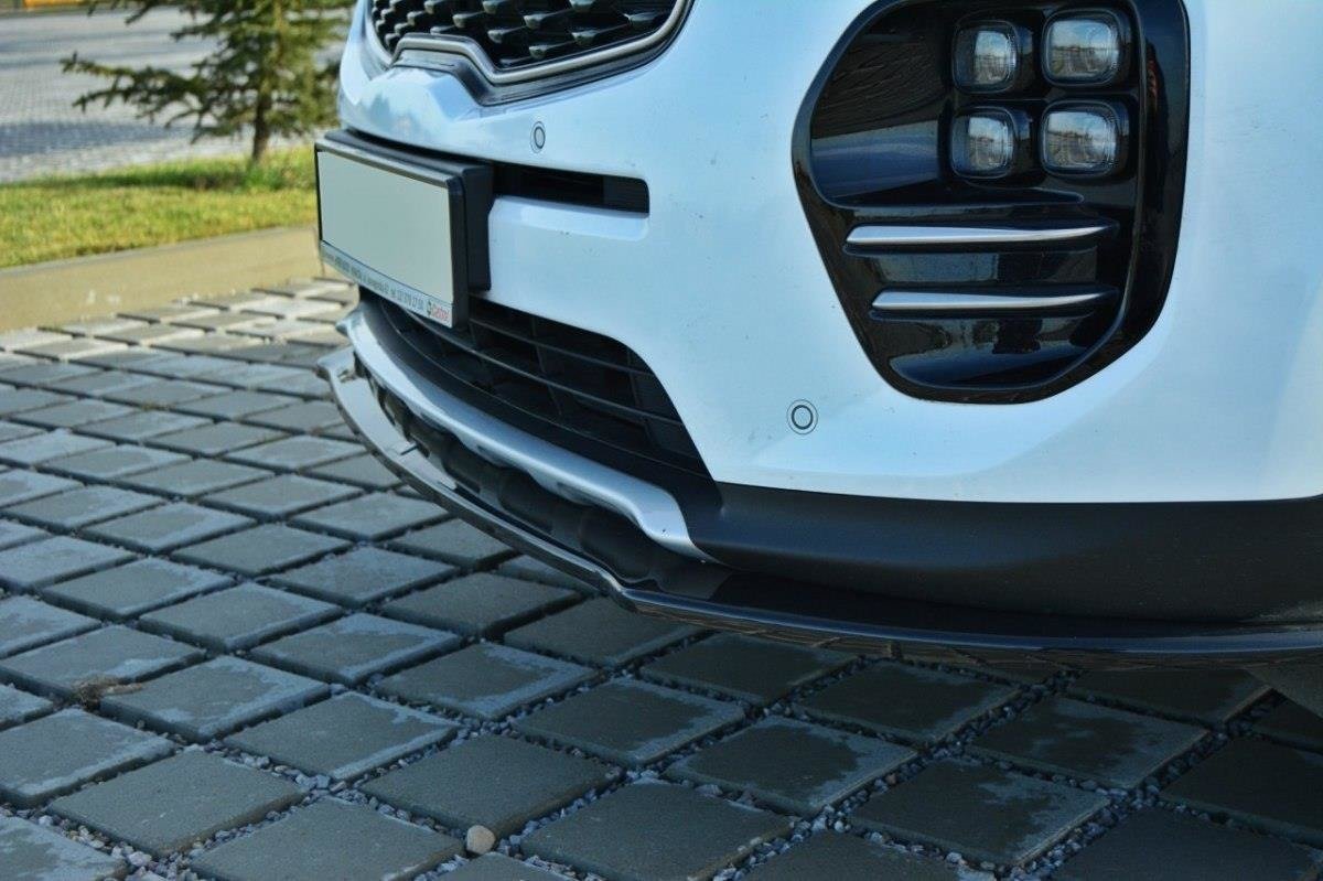 Front Ansatz für KIA SPORTAGE mk4 GT-Line schwarz Hochglanz