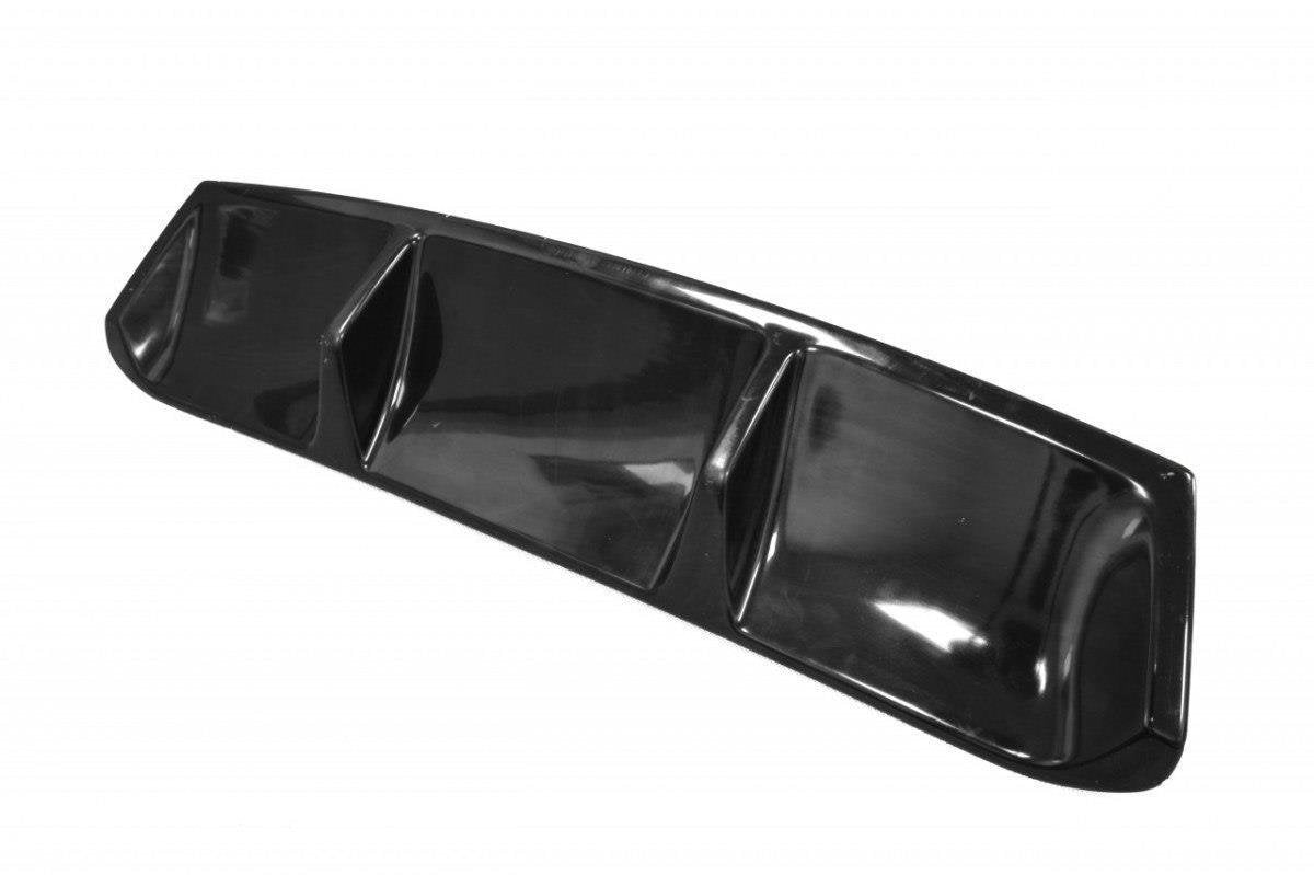 Diffusor Heck Ansatz für Skoda Superb Mk3 schwarz Hochglanz
