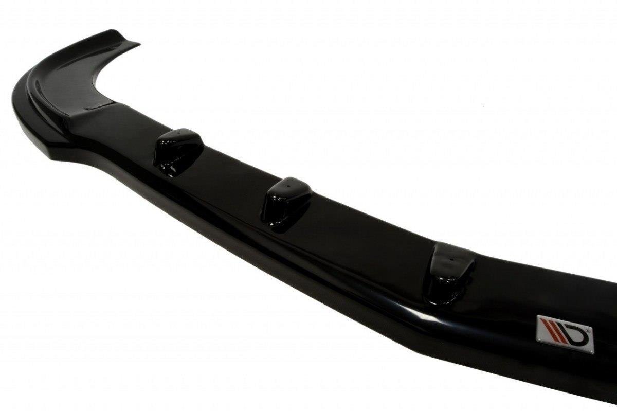 Front Ansatz für MERCEDES CLK W209 (FÜR ME-CLK-209-AMG204-F1 STOßSTANGE) Carbon Look
