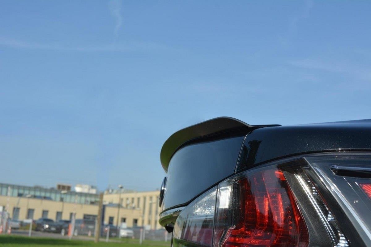 Spoiler CAP für Lexus GS Mk4 Facelift T schwarz matt