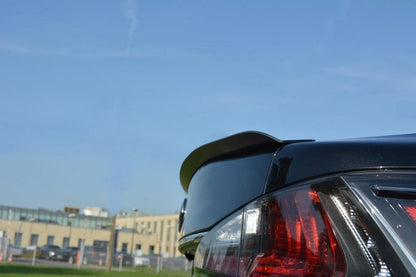 Spoiler CAP für Lexus GS Mk4 Facelift T schwarz matt