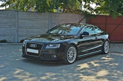 Front Ansatz für Audi S5 / A5 S-Line 8T schwarz matt
