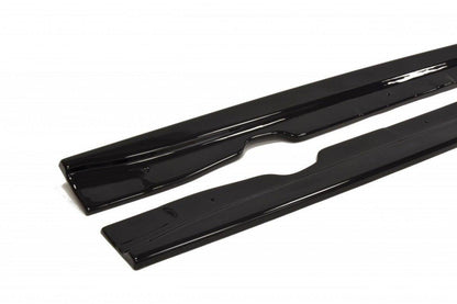 Seitenschweller Ansatz für BMW M3 E92 / E93 schwarz Hochglanz