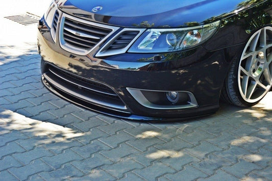 Front Ansatz für SAAB 9-3 TURBO X schwarz matt