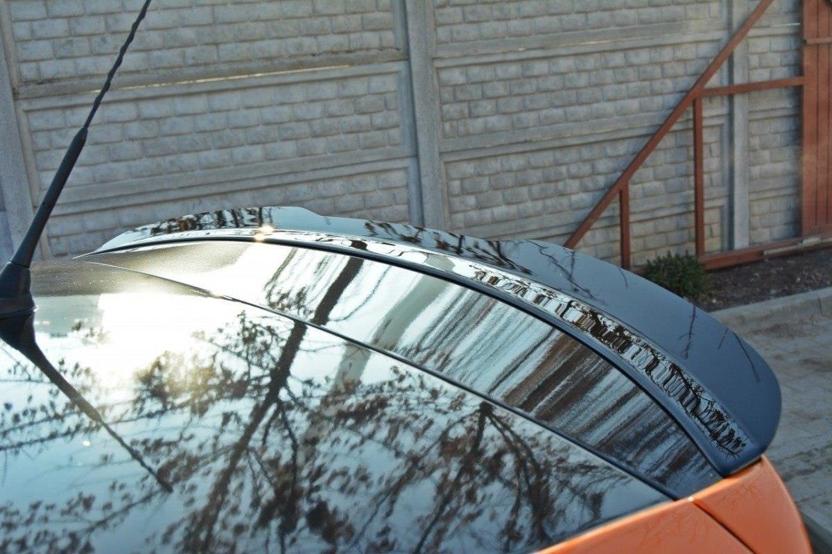 Spoiler CAP für SEAT LEON MK2 CUPRA / FR Facelift schwarz Hochglanz