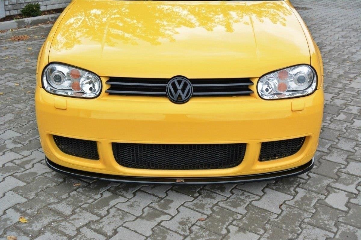 Front Ansatz für VW GOLF 4 R32 schwarz Hochglanz