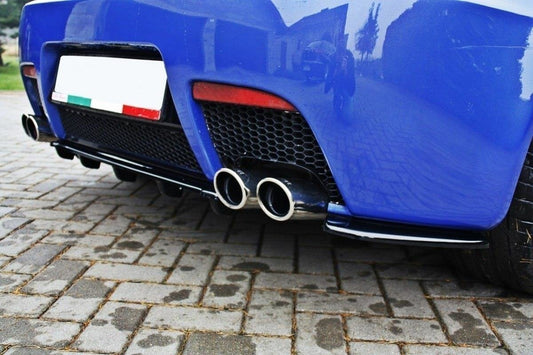 Heck Ansatz Flaps Diffusor für ALFA ROMEO 147 GTA schwarz matt