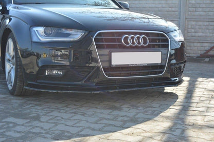 Front Diffuser V.1 Audi A4 B8 FL schwarz matt