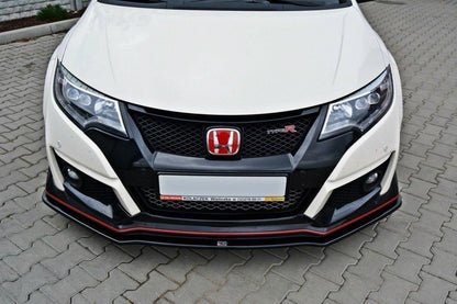Front Ansatz für v.1 HONDA CIVIC IX TYPE R schwarz matt
